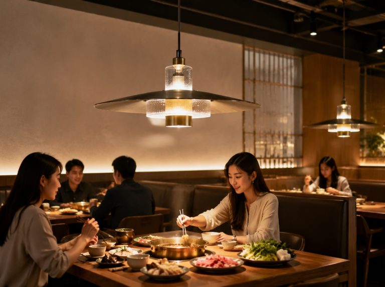 光明区餐桌定制防眩吊灯